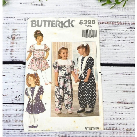 Vintage 1991 Buttermilk Girls pattern Package - Picture 1 of 7